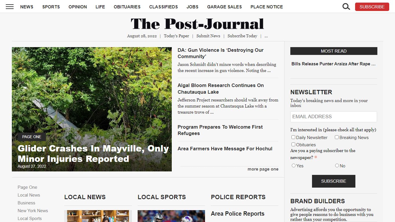 Area Police | News, Sports, Jobs - Post Journal